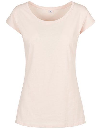 Build Your Brand Basic Ladies´ Wide Neck Tee