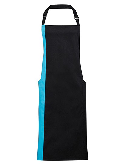 Premier Workwear Colours Collection Contrast Bib Apron Premier Workwear Colours Collection Contrast Bib Apron
