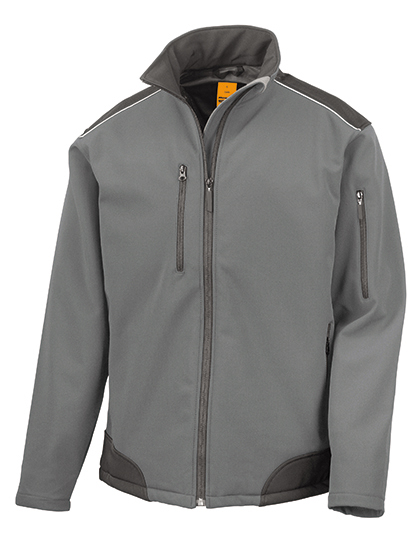 Result WORK-GUARD Ripstop Soft Shell Workwear Jacket With Cordura Panels Result WORK-GUARD Ripstop Soft Shell Workwear Jacket With Cordura Panels