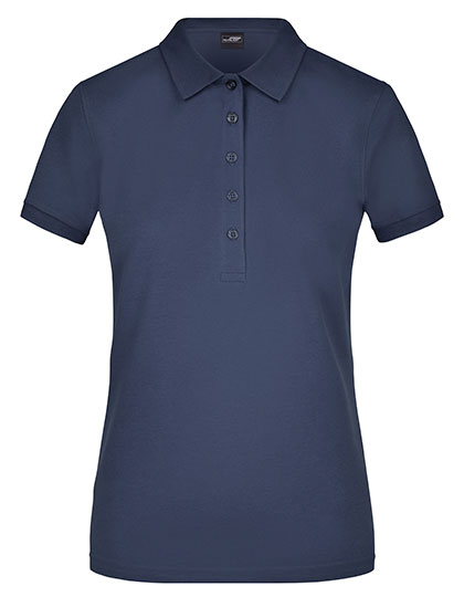 James&Nicholson Ladies´ Elastic Polo Piqué