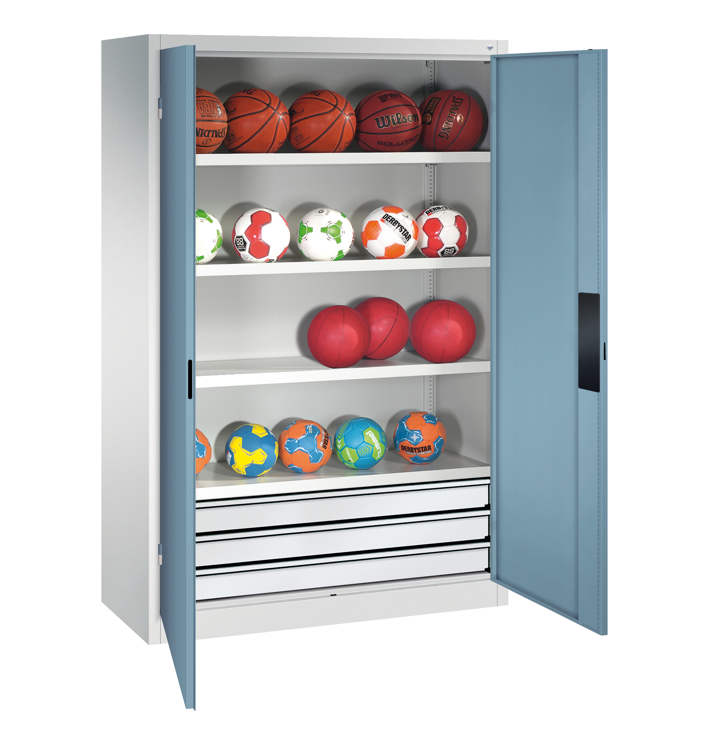 Sportgeräteschrank 1950x1200x500mm Sportgeräteschrank 1950x1200x500mm