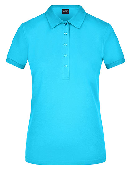 James&Nicholson Ladies´ Elastic Polo Piqué