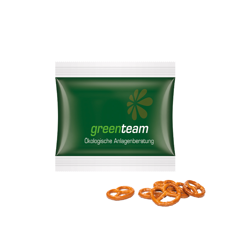 Snack Miditüte Mini Brezeln kompostierbare Folie