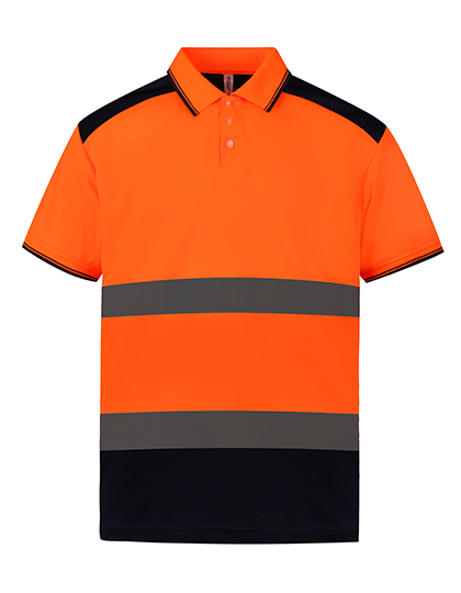 YOKO Hi-Vis Two-Tone Polo YOKO Hi-Vis Two-Tone Polo