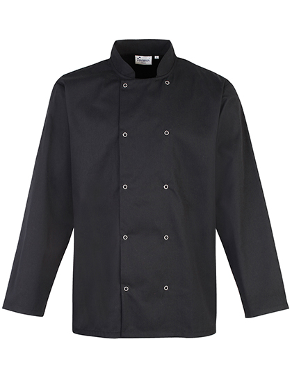 Premier Workwear Chef´s Long Sleeve Stud Jacket Premier Workwear Chef´s Long Sleeve Stud Jacket