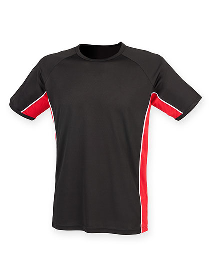 Finden+Hales Adult's Performance Panel T-Shirt Finden+Hales Adult's Performance Panel T-Shirt