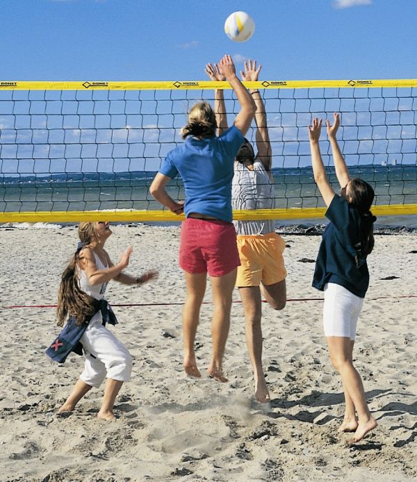 Beach-Volleyball-Turniernetze 3 mm DVV geprüft