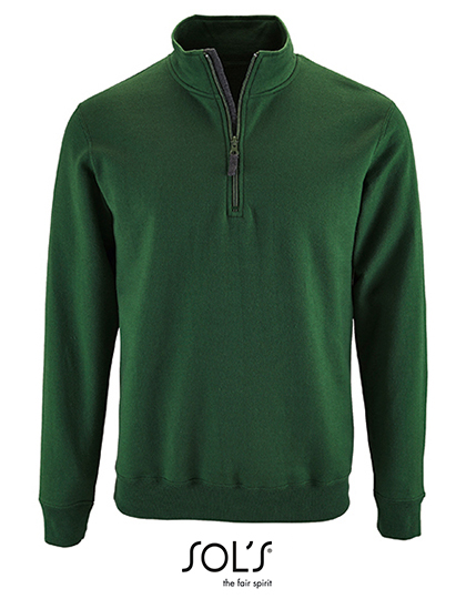 SOL´S Men´s Zip High Collar Sweatshirt Stan