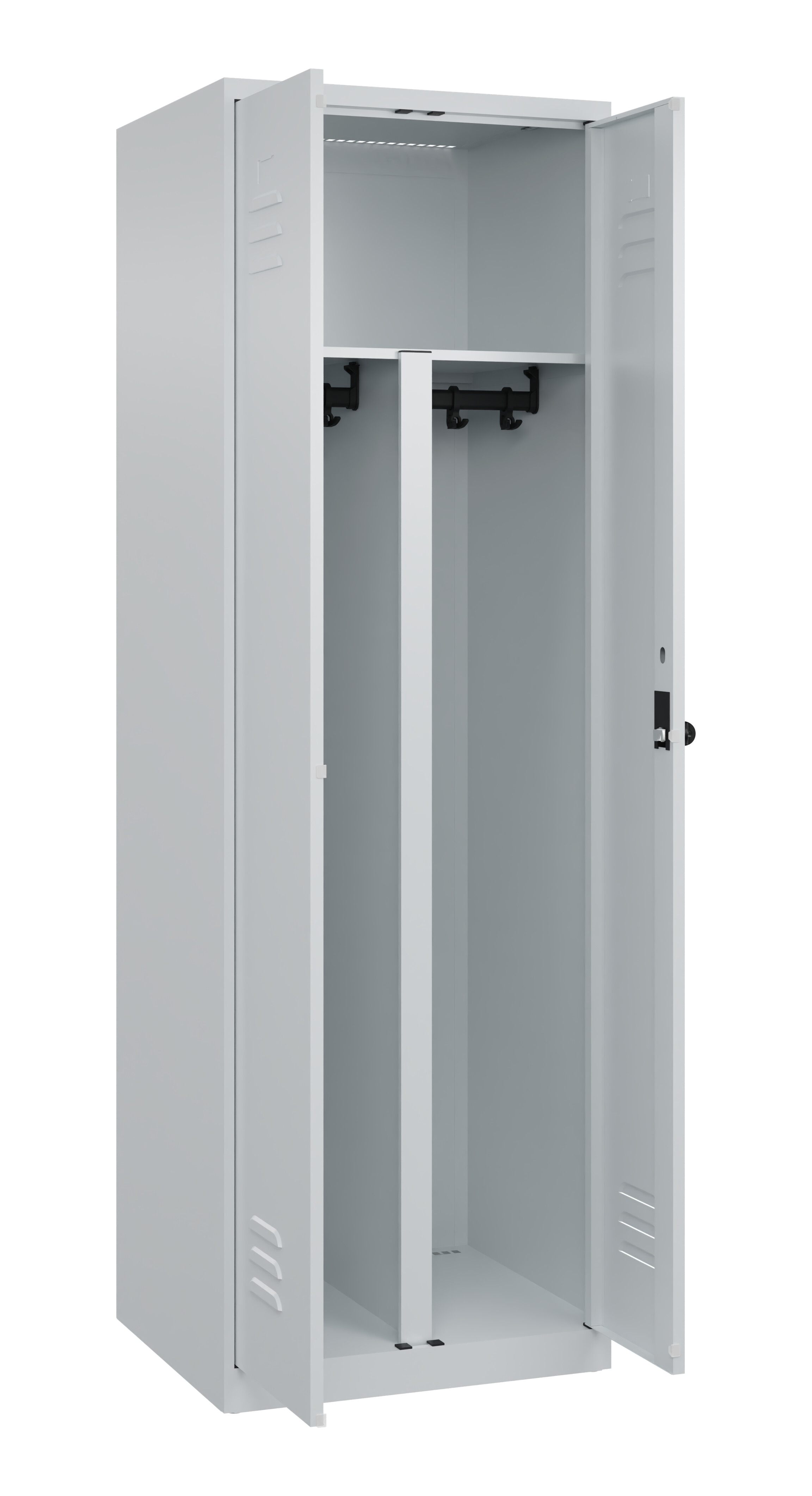 PSA Doppel-Spind Classic Plus, 2 Abteile, 1850x600x500mm
