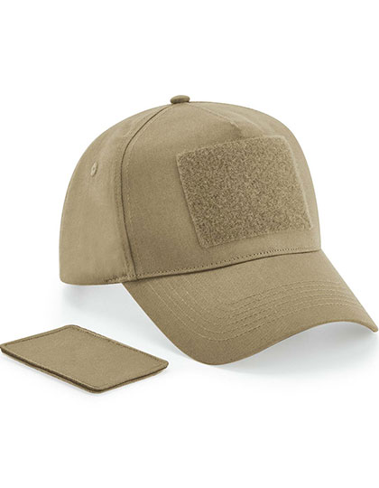 Beechfield Removable Patch 5 Panel Cap Beechfield Removable Patch 5 Panel Cap
