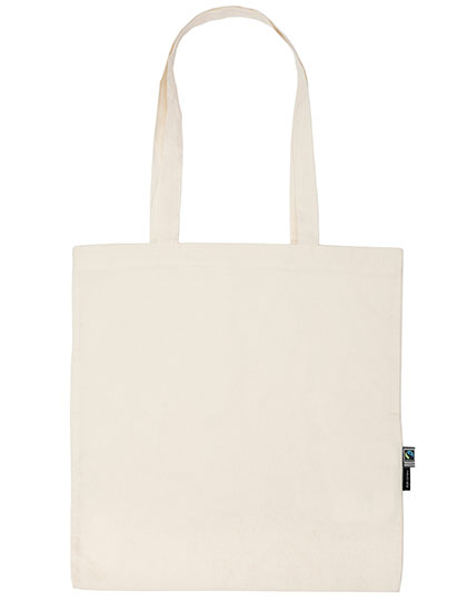 Tiger Cotton by Neutral Tiger Cotton Shopping Bag With Long Handles