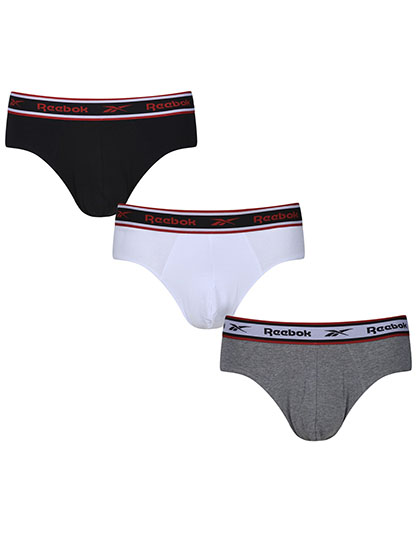 Reebok Men´s Brief - Chase (3 Pair Pack) Reebok Men´s Brief - Chase (3 Pair Pack)