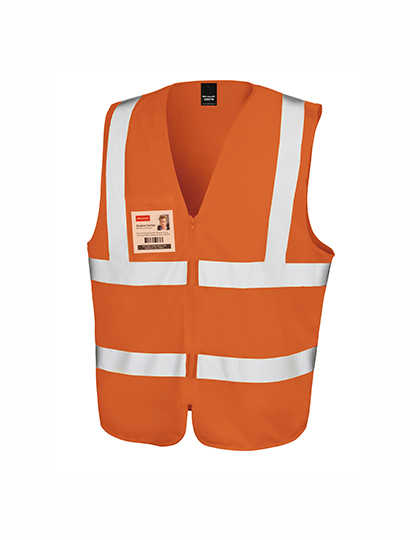 Result Safe-Guard Zip I.D. Safety Tabard Result Safe-Guard Zip I.D. Safety Tabard